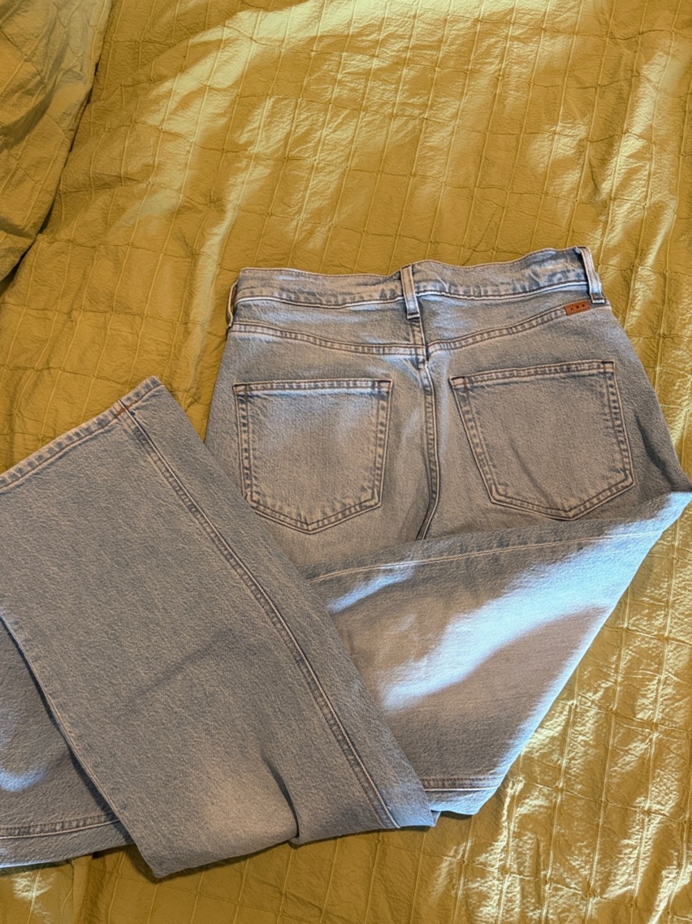 AYR Secret Sauce Light Blue Wide-Leg Women's Jeans - Picture 7 of 7